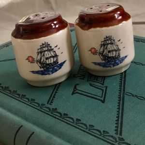 SALE! Nautical Ceramic Salt & Pepper Shakers
